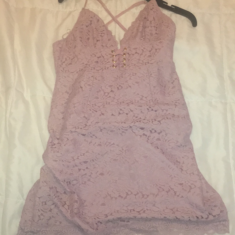 Victorias secret lace corset top dress